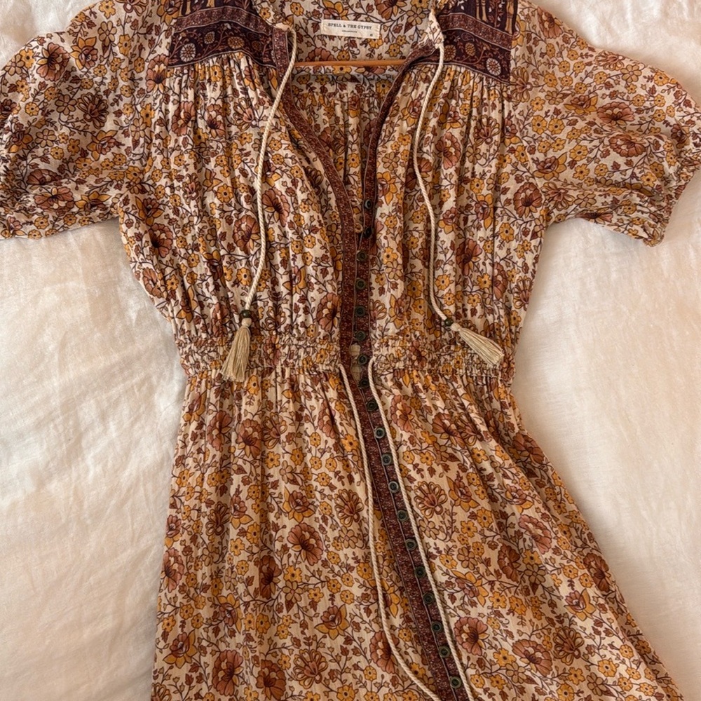 Spell & The Gypsy Sundown Dress Size XS - Picture 5 of 10